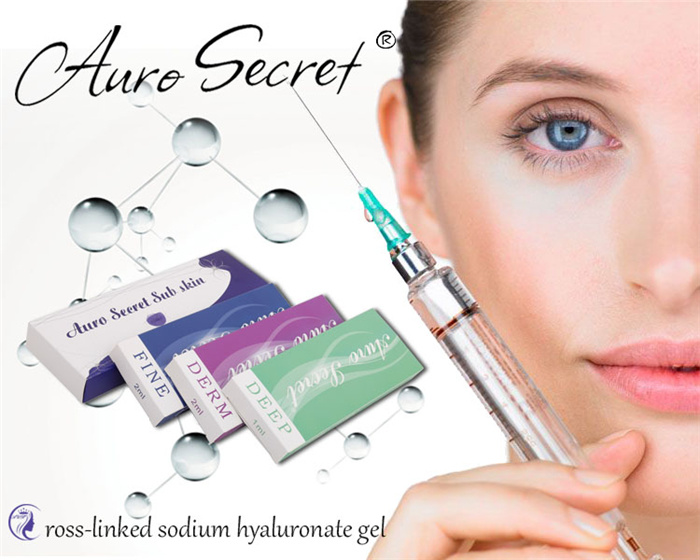 Auro Secret Hot Facial Lip Injections Hyaluronic Acid Dermal Filler