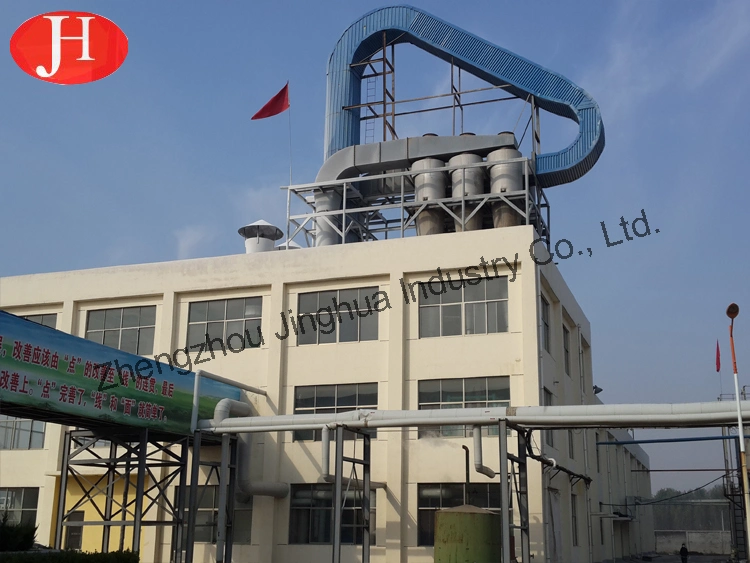 Continuous Working Sweet Potato Starch Drying Machine Airflow Dryer Starch Processing Line