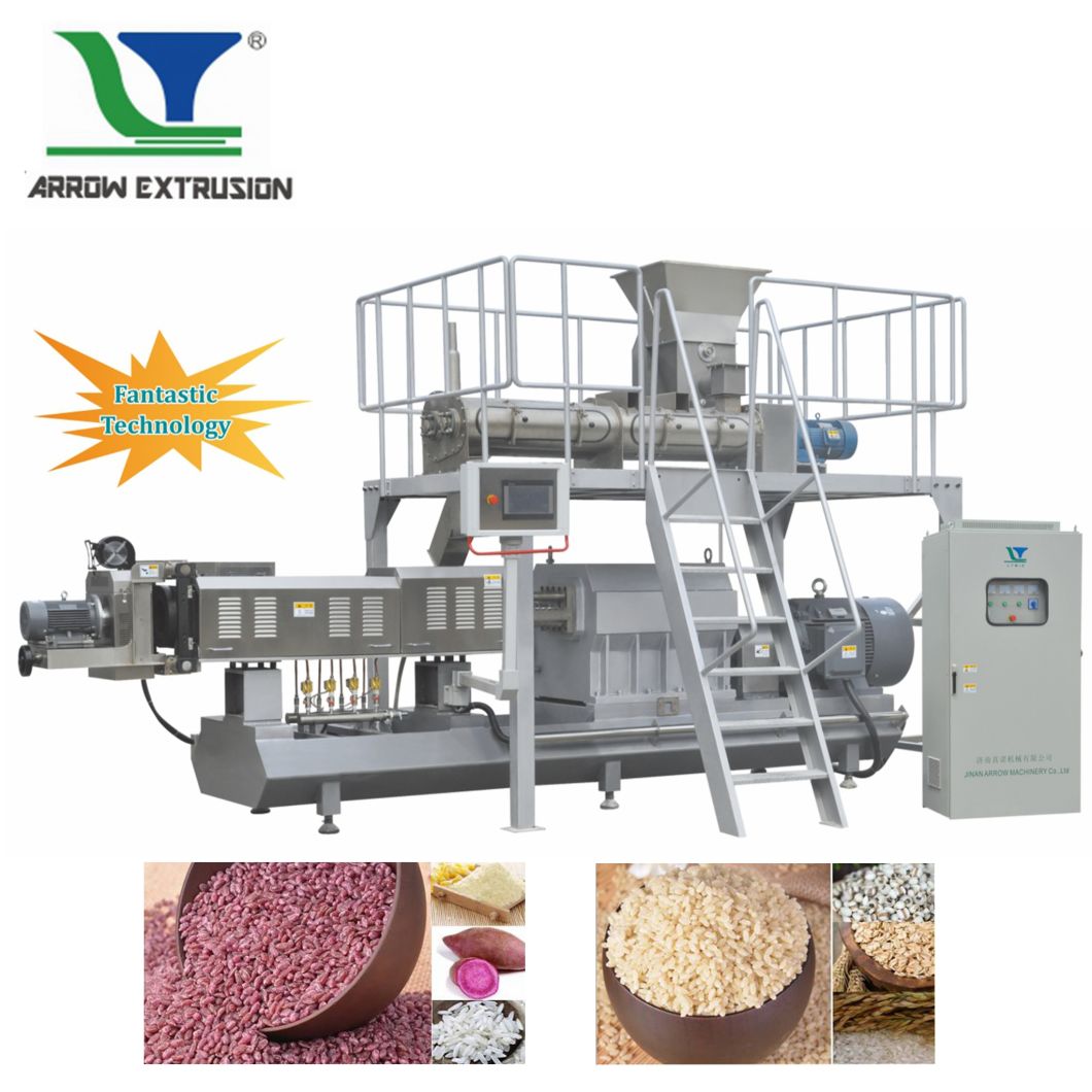 Nutrition Rice Machine/Fast Food Instant Rice Extruder/Fast Cooked Instant Rice Making Machine