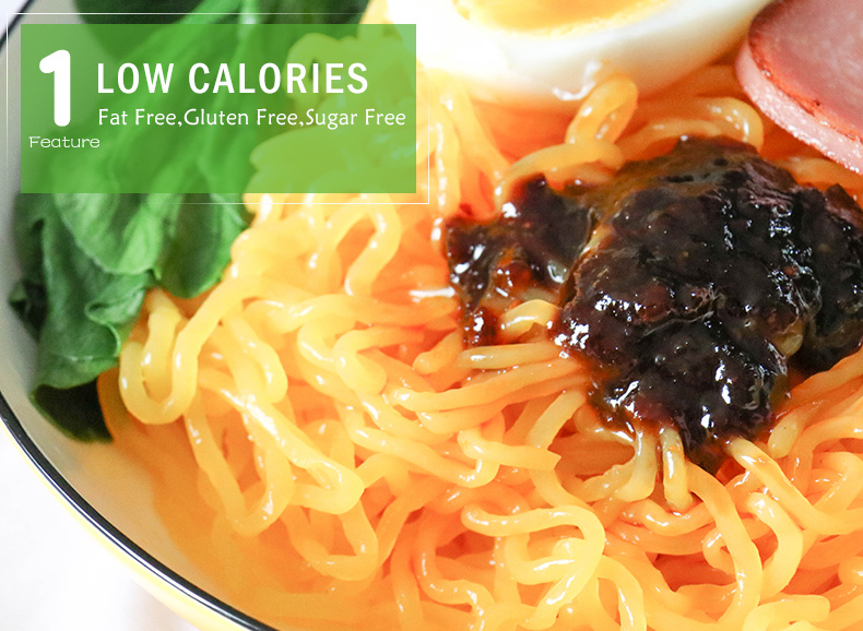 Healthy Diet Food Konjac Noodle Instant Food Carrot Konjac Pasta