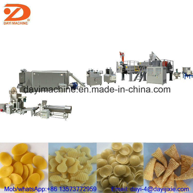 Dayi Multifunctional Fried Corn/Potato Flour Chips Snack Food Making Machinery