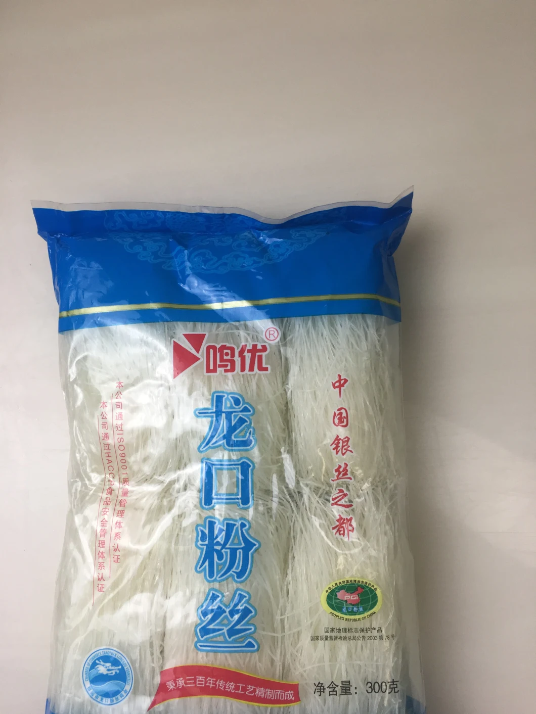 Xinzhu Rice Vermicelli Rice Noodles Instant Rice Vermicelli Noodles in Transparent Sealing Bag 125g