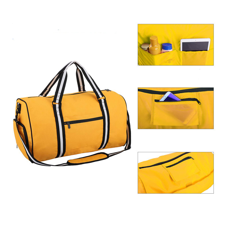 Sports Gym Duffel Bag Travel Weekender Bag Outdoor Sport Gym Bag with Shoe Compartment