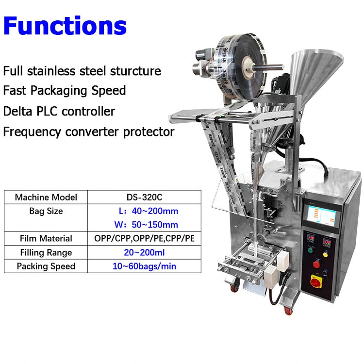 Non-Woven Packaging Machine for Food Self-Heating Bag Deoxidizer Packets