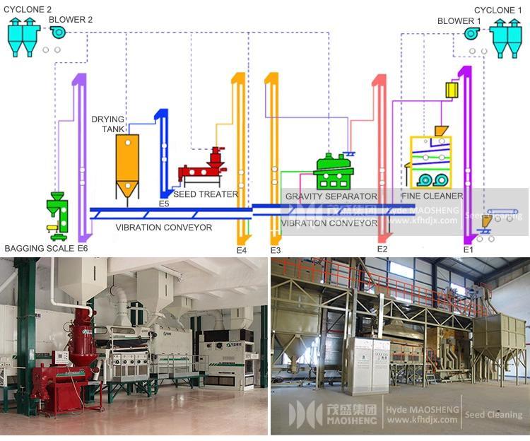 Mung Bean Kidney Bean Cleaner for Processing Plant