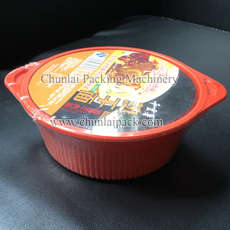 Manual Sealing Machine for Instant Noodles Paper Soup Bowls