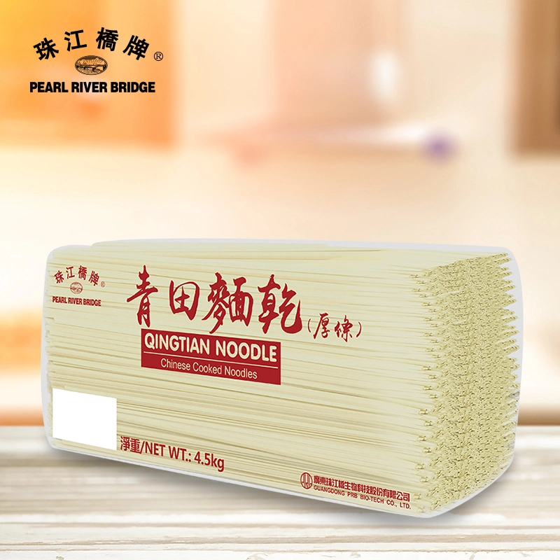 Pearl River Bridge Qingtian Noodles 4.5kg Chinese Traditional High Quanlity Dried Noodles