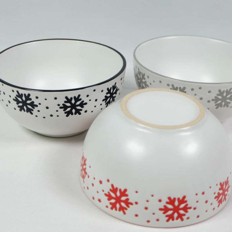 Nice Designs Durable Ceramic Bowl Porcelain Bowl for Home