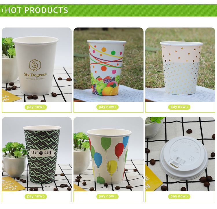 Hot Sale Disposable Paper Cup Coffee Cup Drinking Cup
