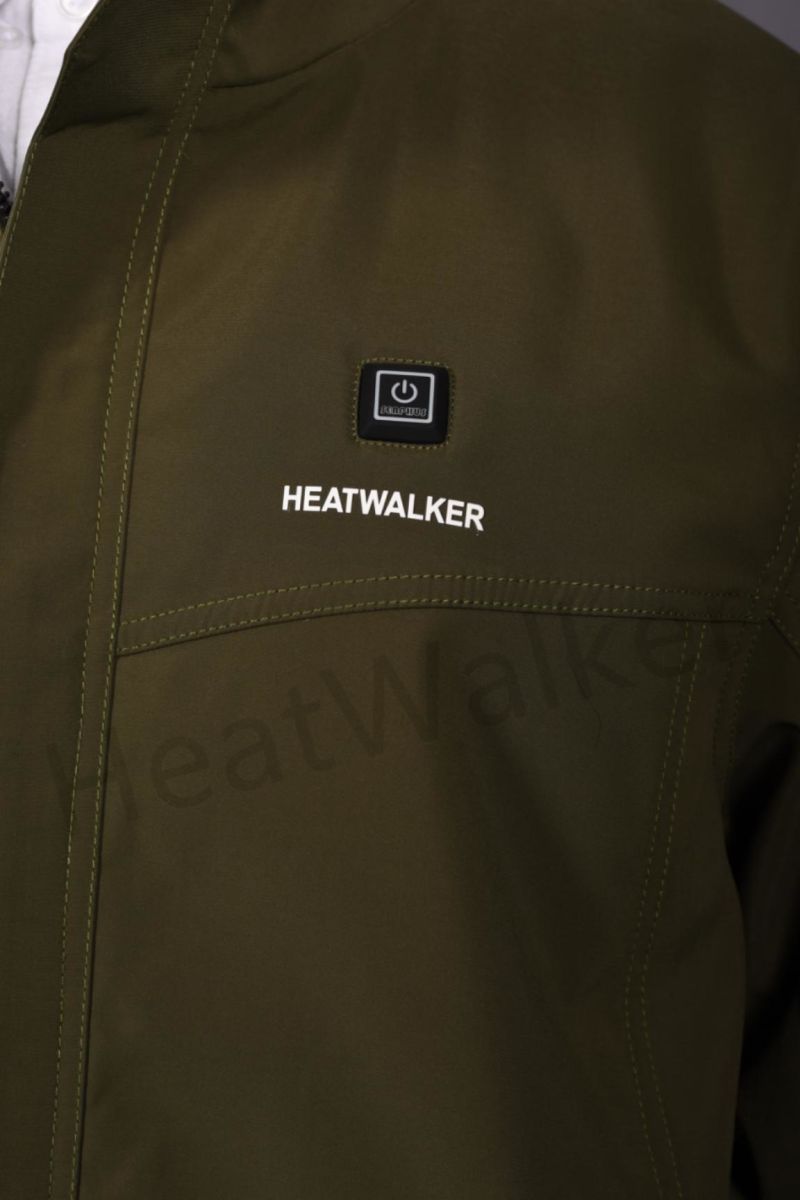 Smart Mobile Rechargeable Battery Warming Heated Jacket