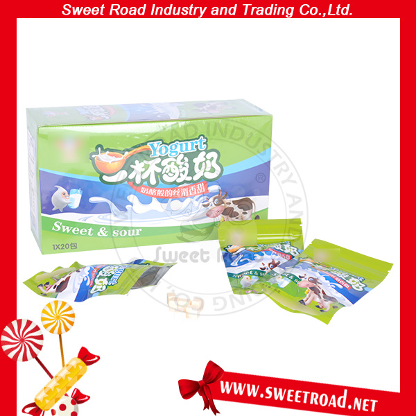 Sweet and Sour Yogurt Hard Soft Milk Chewy Candy
