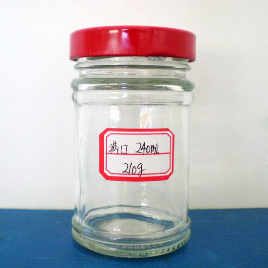 Glass Jar/Glass Bottle/240ml Glass Honey / Jam / Salad / Pickle / Canning Jar/ Mason Jar /Food Storage Jar