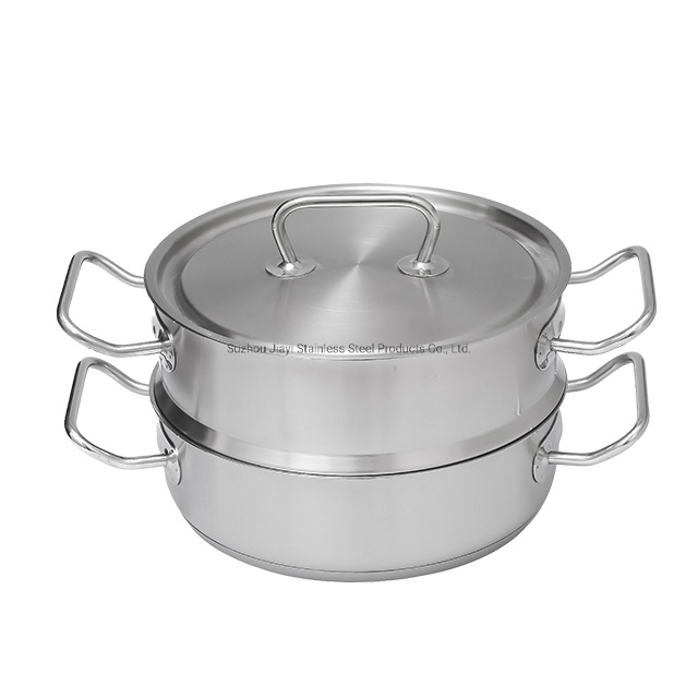 OEM/ODM Commercial Induction Stainless Steel 18/10 Stockpot Soup Stock Pot for Restaurant Cooking
