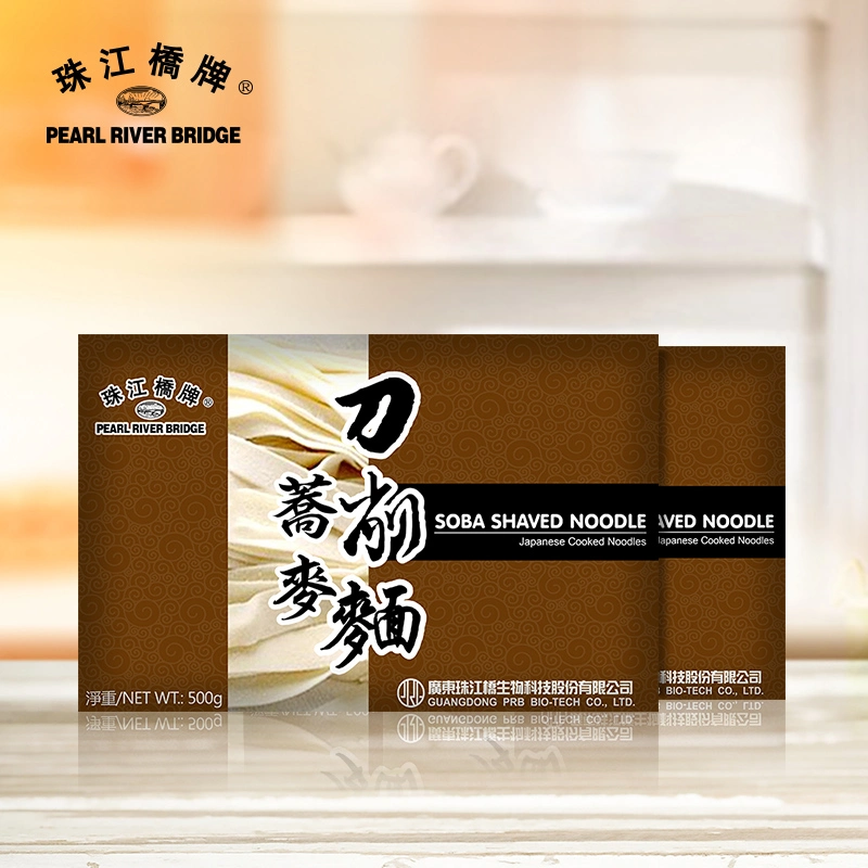 Pearl River Bridge Soba Shaved Noodles 500g Chinese Traditional High Quanlity Dried Noodles