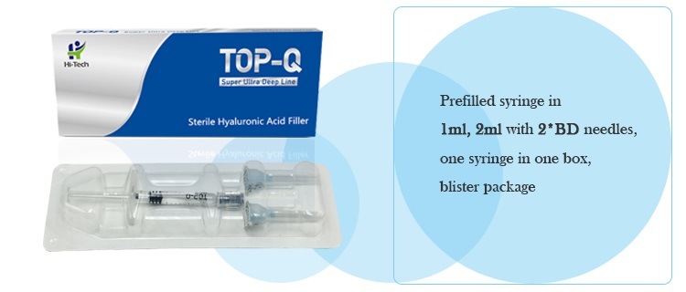 Top-Q Hot Selling Hyaluronic Acid Korea Dermal Filler / Facial Skineance Wrinkle Filler