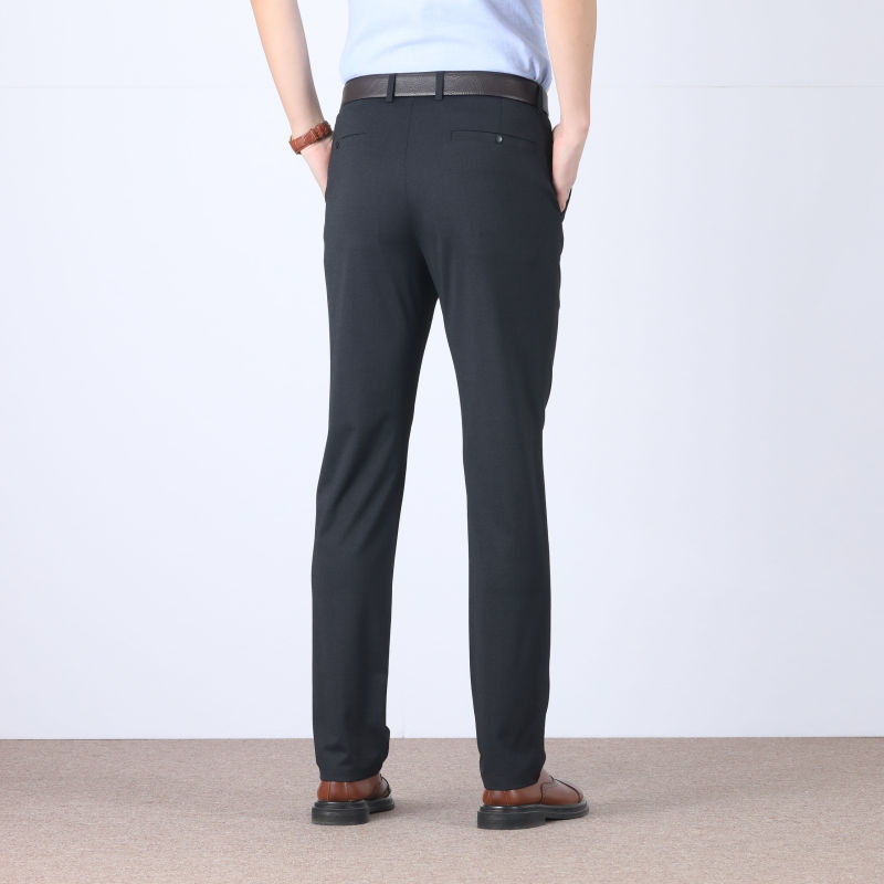 Epusen Casual Korean Style Solid Color Pants