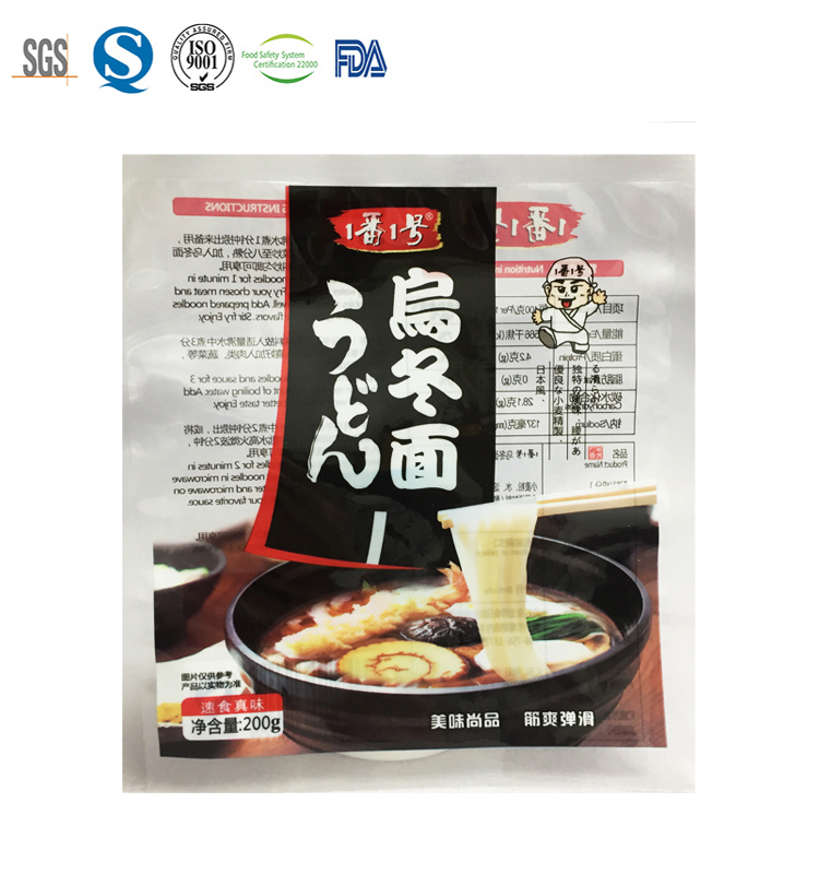 Hot Sale Retort Food Packaging Pouch Flat Bag for Noodles