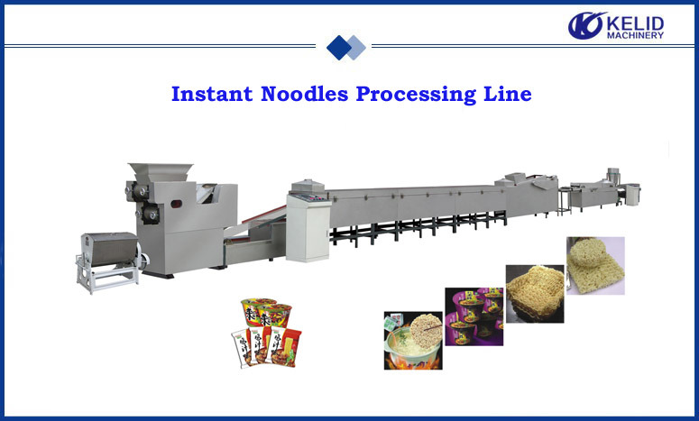 Turnkey Ce Instant Hakka Noodles Machine