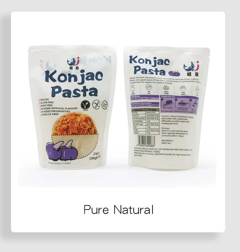 Best Selling Weight Loss Ready to Eat Gardenia Konjac Noodle