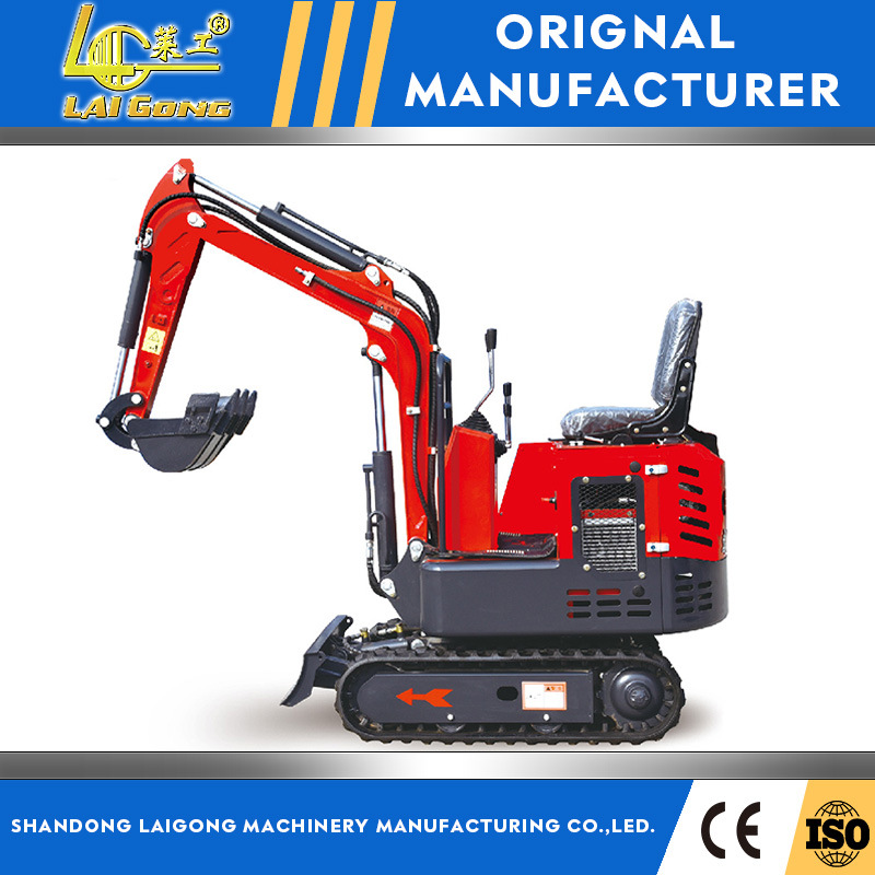 LG10 Chinese New 1 Ton Crawler Mini Digger Chinese Mini Excavator