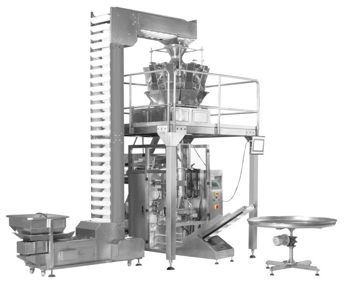 High Quality Automatic Beef Jerky Packaging Machine with Multihead Weigher