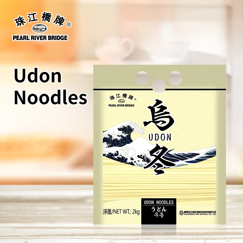 Udon Noodles 2kg Pearl River Bridge Chinese Dried Noodles Instant Noodles