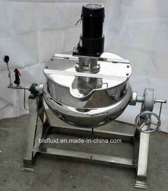 Stainless Steel Commerical Industrial Pressure Cooker with Mixer