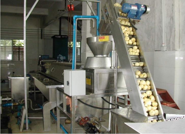 Automatic Food Cutting Machine Slicer for Cutting Fresh Potato
