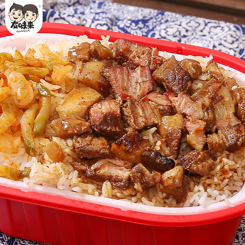Slef Heating Food Instant Rice Beef with Potato Self Heating Rice Meal Ready to Eat