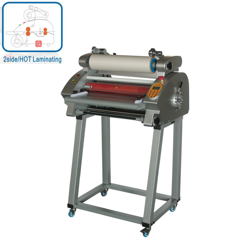 A3 Electric Hot and Cold Single and Double Side Hot Roll Laminator DSG-480