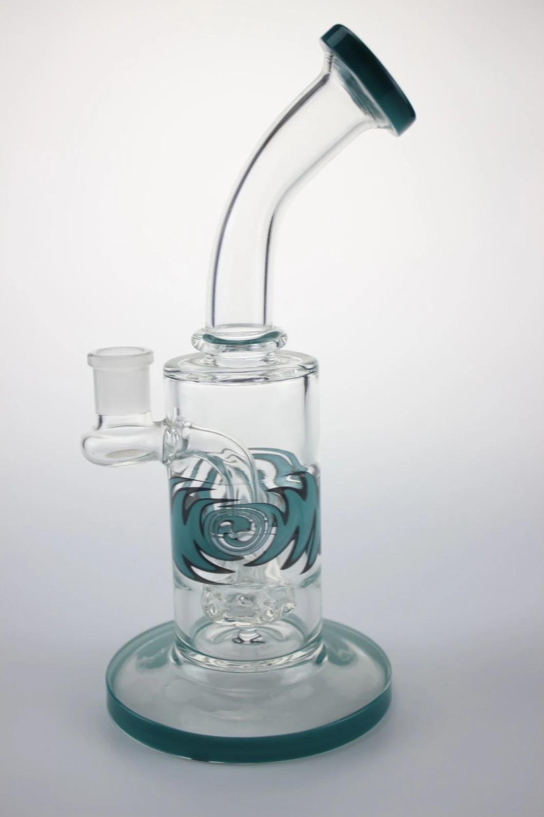 Factory Wholesale Glass DAB Rigs, Healthy Glass Smoking Pipe Glass Water Pipes Colour Glass Hand Pipe