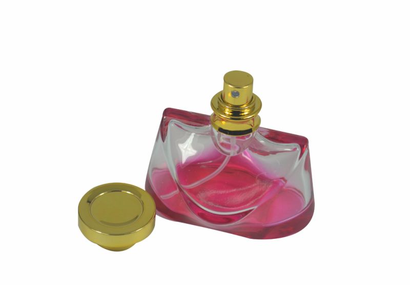 85ml Clear Rectangular Glass Perfume Bottle for Cosmetic
