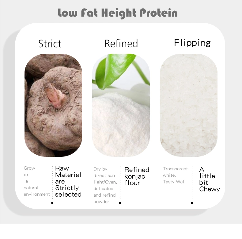 Instant Food Health Zero Fat Shirataki White Rice Dry Konjac Rice