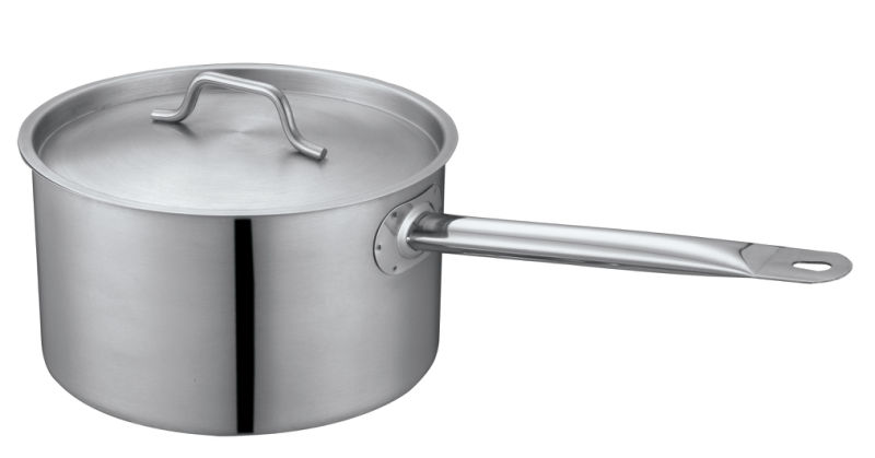Heavybao Stainless Steel Sauce Pot with Handle, Soup Pot, Cooking Pot
