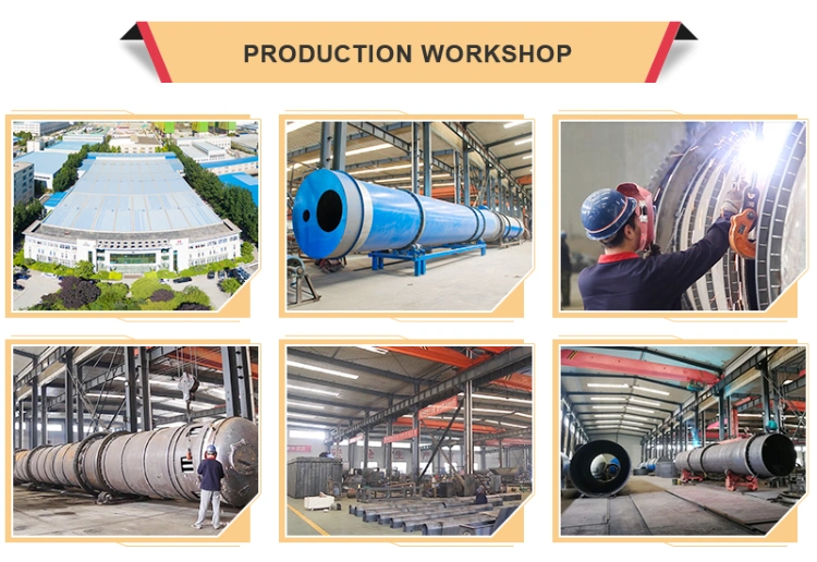 Factory Price Industrial Sweet Potato Starch Dregs Rotary Drum Dryer