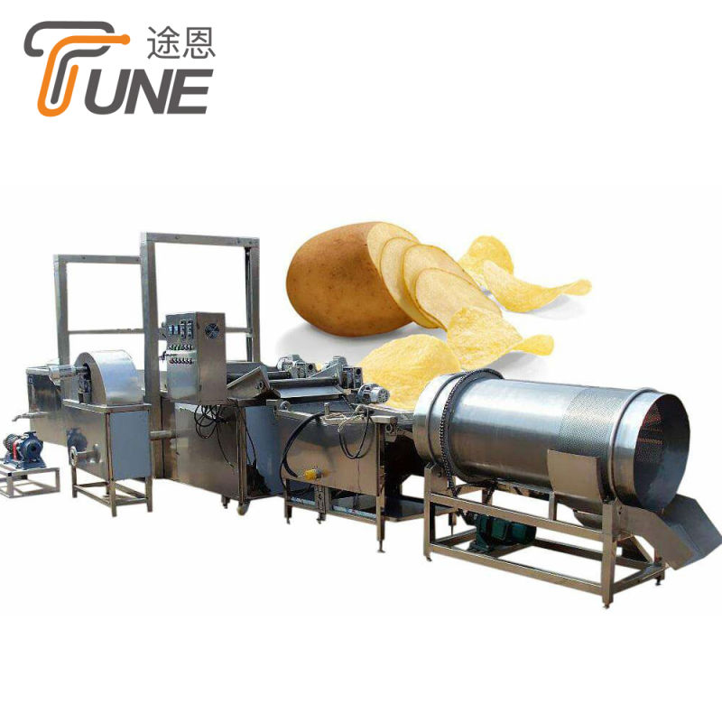 Professional Potato Crisps Machinery Potato Chips Production Line