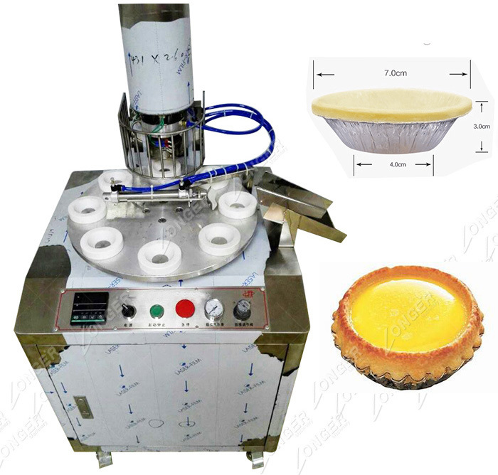 Cheap Price Egg Tart Shell Moulding Pie Crust Maker Machine