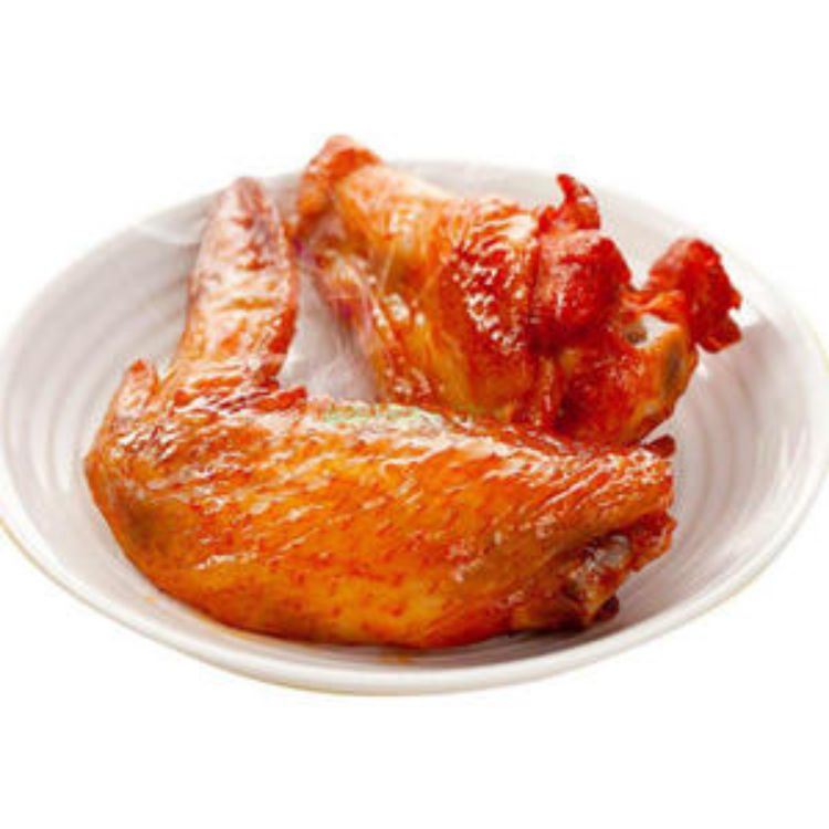 Cooked Chicken Food Grilled Chicken Wings with Orleans Flavor