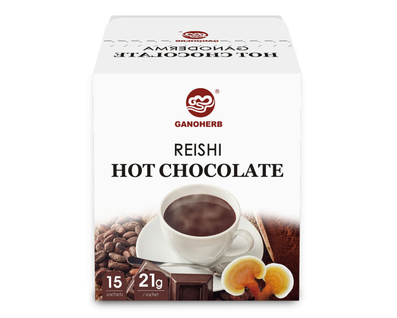 Reishi Mushroom Hot Chocolate Mix Cocoa Instant Coffee Drink China Manufacturer