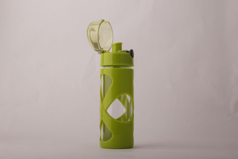 2020 Hot Sale Borosilicate Glass Water Bottle with PP Sleeve