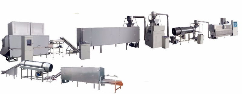 China Cooking Instant Cereal Food Making Extruder Machine Suppliers