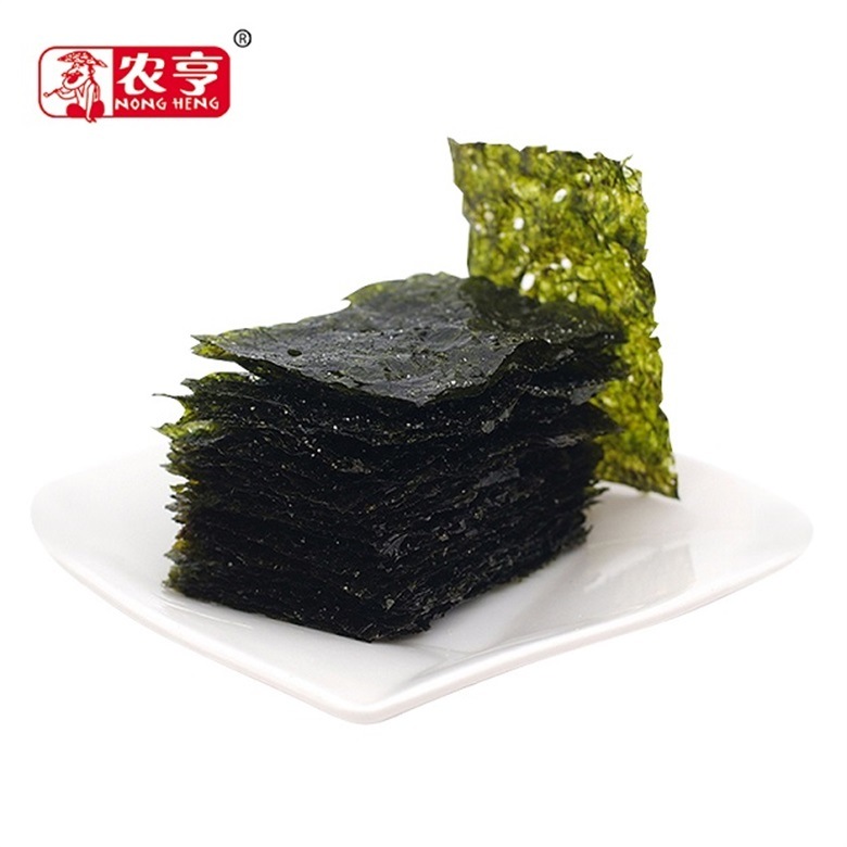 BBQ Crispy Seasoning Seaweed Snacks with Spicy Flavor 15g for Adults