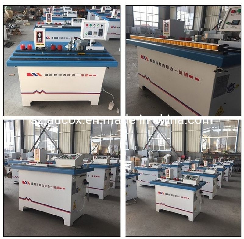Wf12 Edge Banding Machine for Woodworking with Gluing and Trimming Function