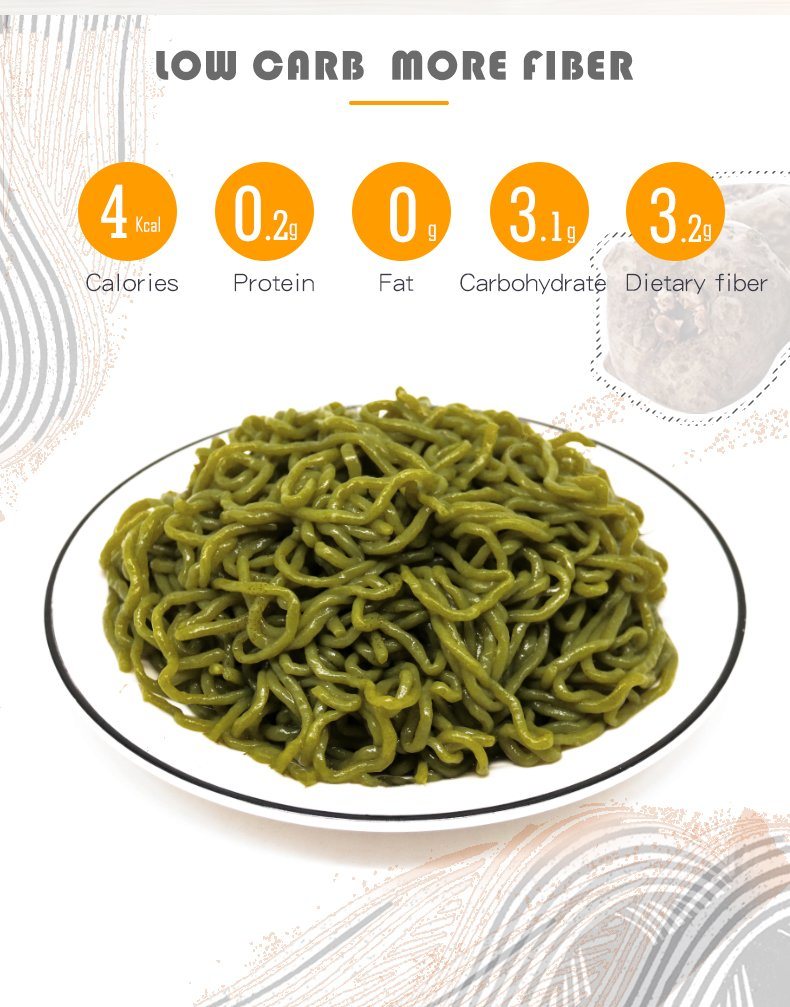Zero Calories 270g of a Bag Noodle Konjac Seaweed Noodles