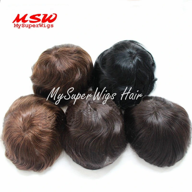 Single Knotting Clear Thin Poly Natural and Durable Hair System