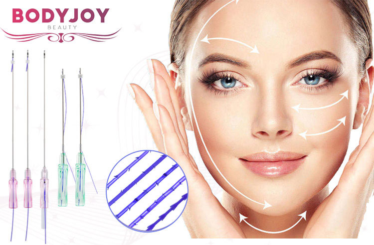 Korean Cosmetics Sharp Needle Lifting Facial Pdo Double Screw Thread