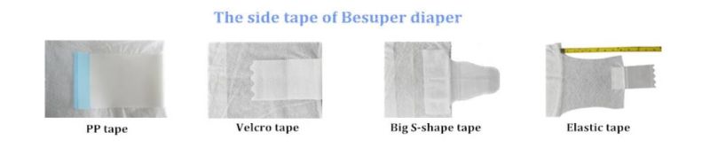 Besuper Hottest Selling Eco-Friendly Bamboo Hot Sale Dry PRO Disposable Diapers