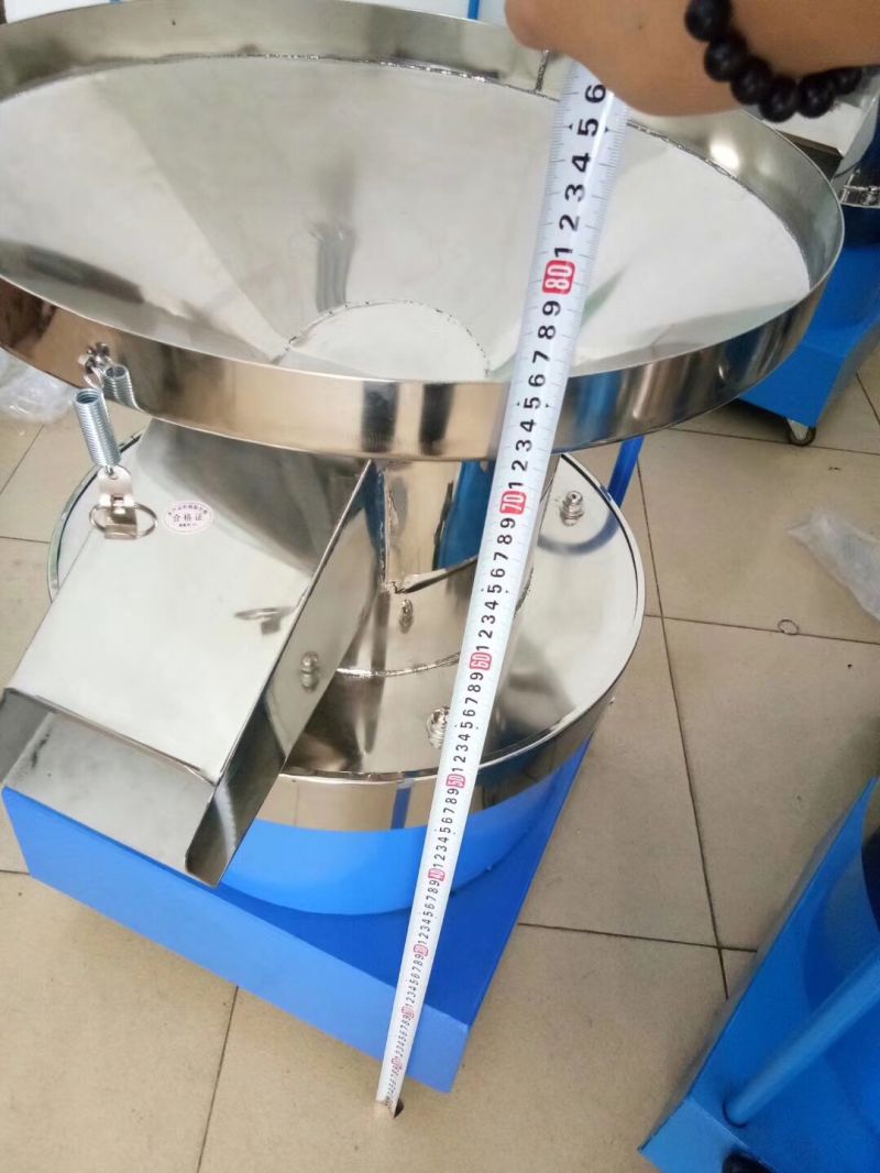 China Manufacturing Stainless Steel Round Vibrating Sieving Machine for Potato Starch