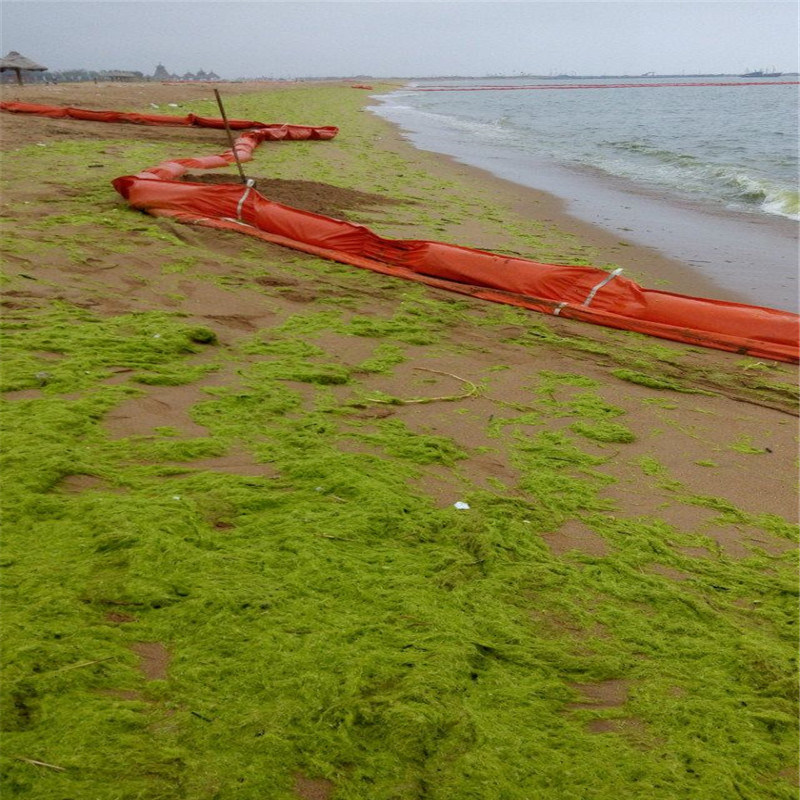Seaweed Use Rubber Oil Boom/Sargassum Rubber Dam/Seaweed Barrier Boom