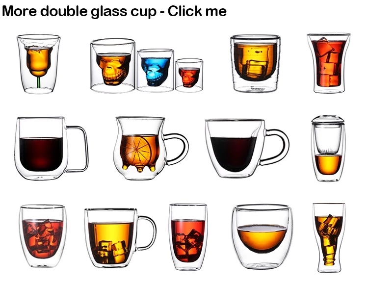 70ml Logo Printing Glass Cup, Mini Drinking Glass Mug, Shot Glass